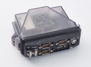 NovAtel's FlexPak6D enclosed GNSS receiver.