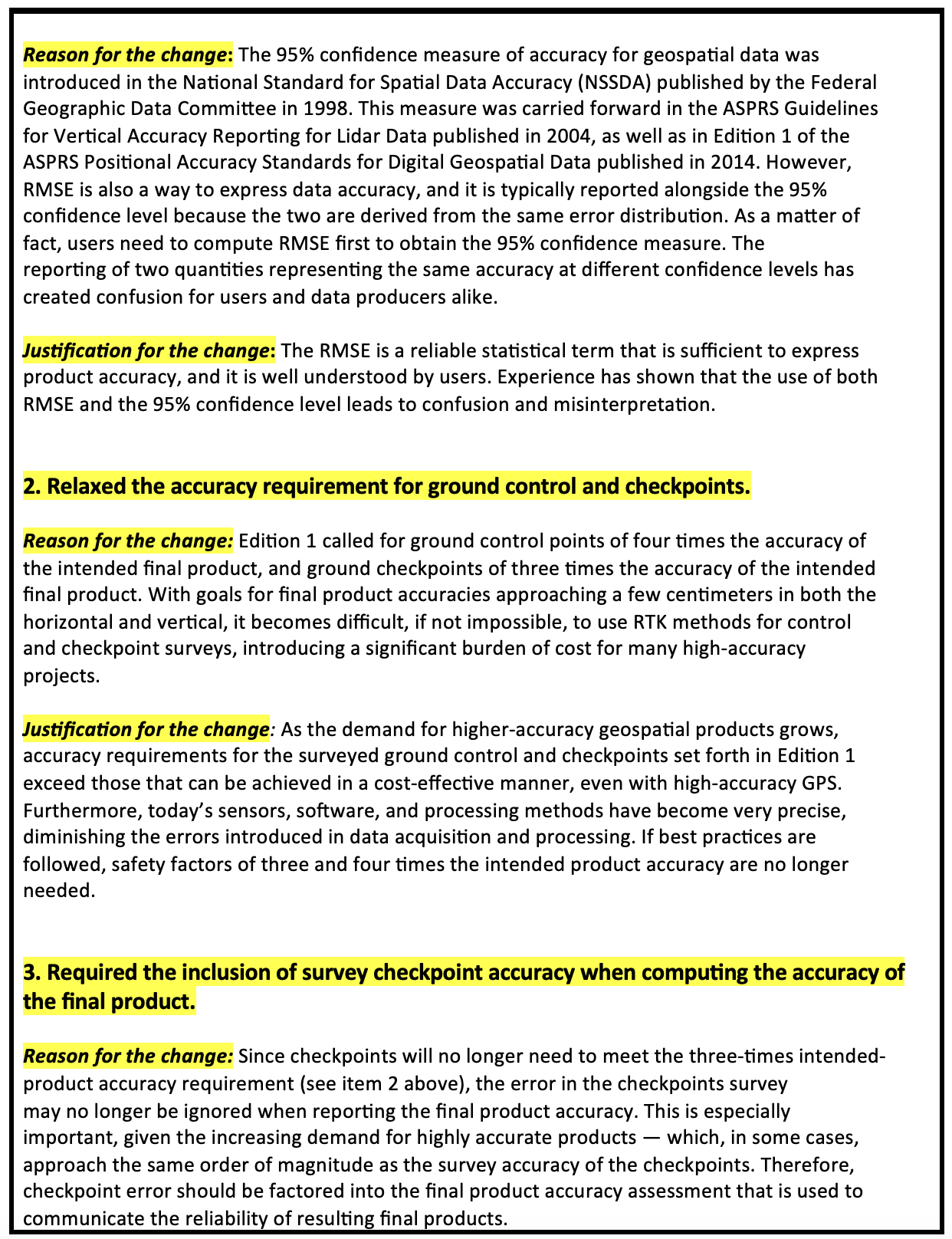 Asprs Accuracy Report.pdf ASPRS approves edition 2 of the ASPRS Positional Accuracy Standards for ...