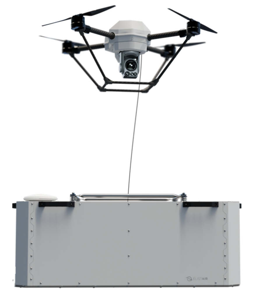 Elistair Khronos Tethered DroneBox. (Photo: Elistair) 