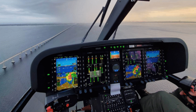 The Genesys avionics suite by Moog. (Photo: Moog)