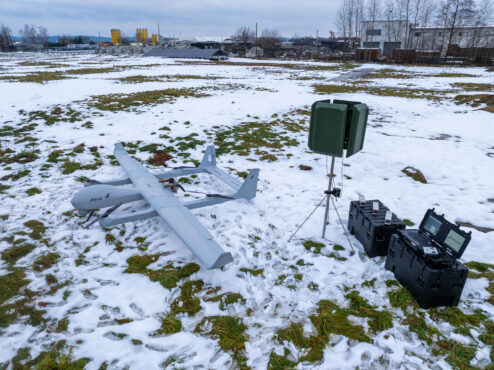 The Zeus UAV is designed for large payloads. (Credit: UAV Navigation and Ekolot)