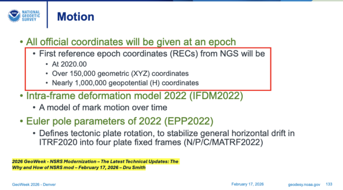 Reference Epoch NGS presents the latest NSRS news at Geo Week 2026 - GPS World