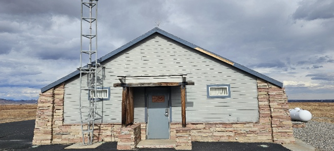 J. P. Blackwell Gravity Observatory. (Photo: NGS)