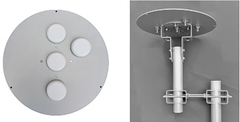 1-U NorthStar and 4-Element Antenna Array with Mounting Kit