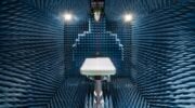 Greenerwave ESA antenna being characterized in the R&S TS8991 antenna test system. (Credit: Rohde & Schwarz)