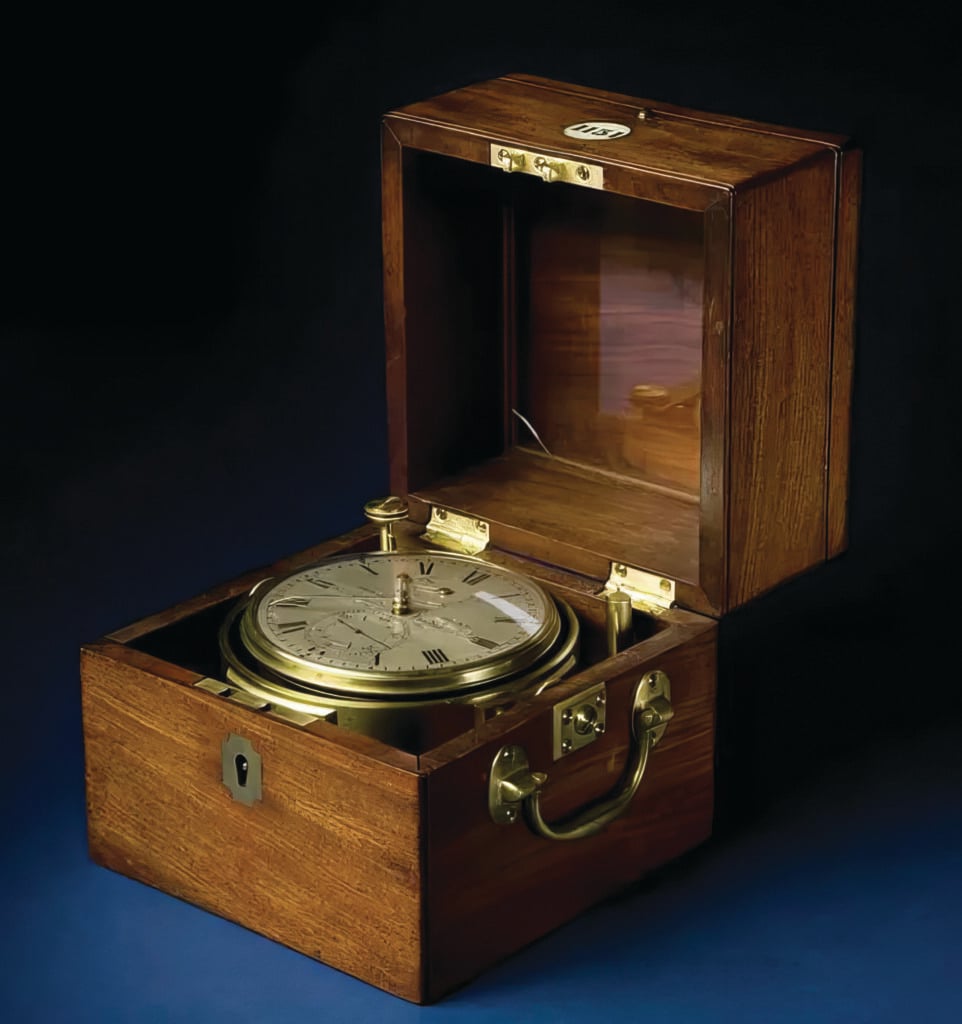The marine chronometer (Photo: National Museum of American History/Smithsonian Institute)