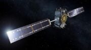 Artist's view of a Galileo Full Operational Capability (FOC) satellite. (Credit: ESA–Pierre Carril, 2015)
