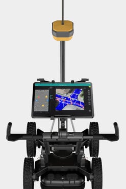 Topcon Positioning Systems and Proceq, a Screening Eagle Company, are collaborating to enable Proceq advanced ground penetrating radar (GPR) systems to be used with Topcon GNSS solutions and mass data workflow software. The collaboration will support applications across infrastructure and construction projects in Europe, the Middle East, and Africa (EMEA). (Credit: Topcon)